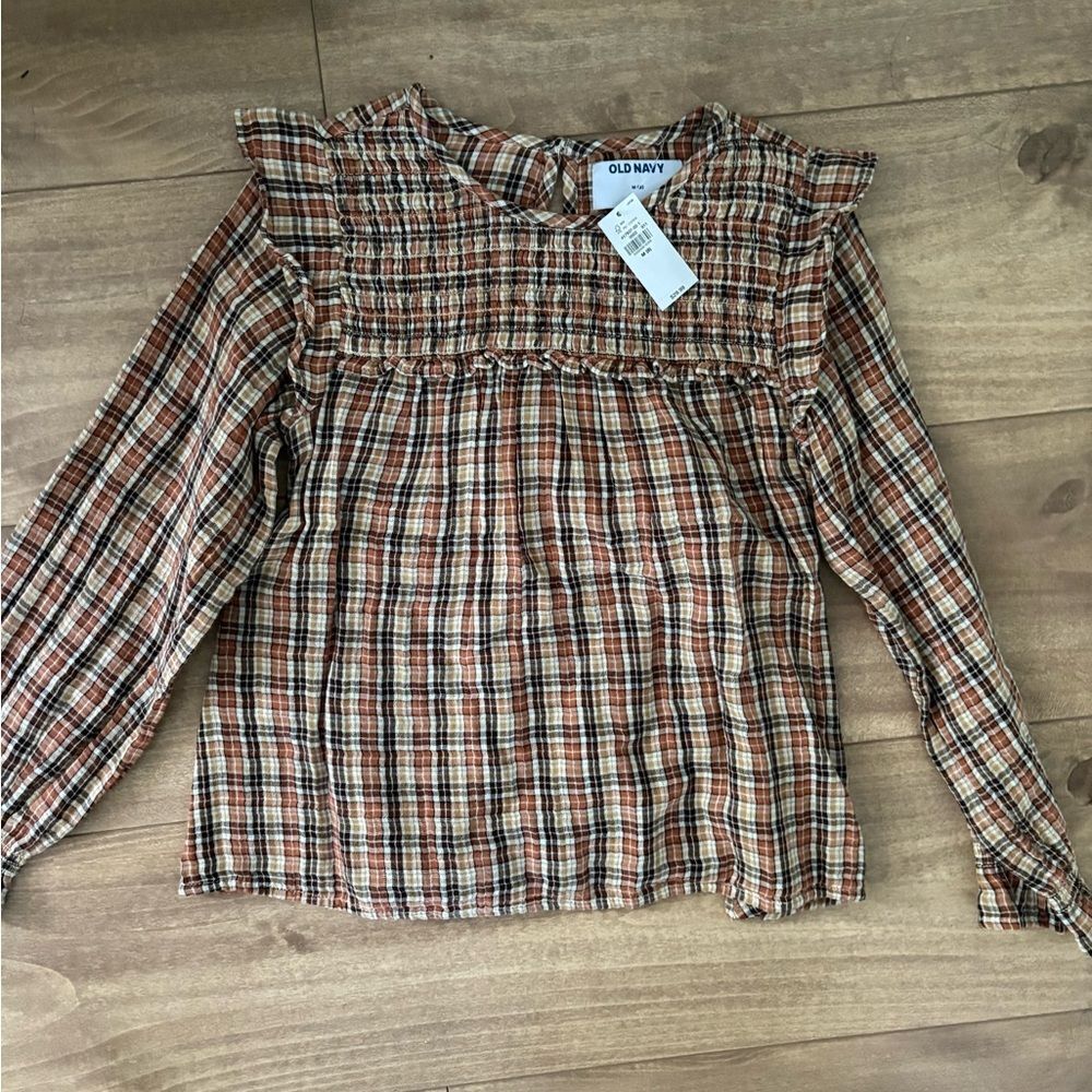 NWT Fall Brown Blouse